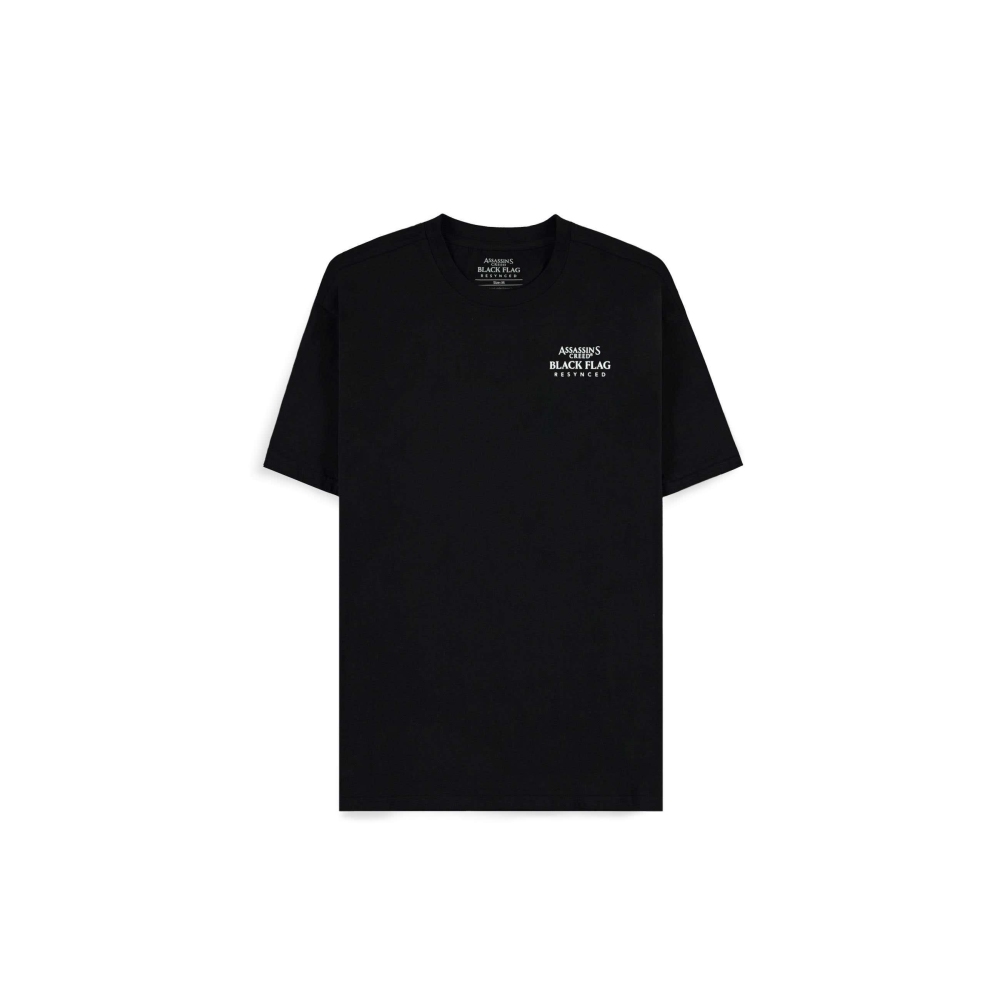 Assassin's Creed - Assassin's Creed Black Flag Kenway Oversized Tshirt Homme - Noir